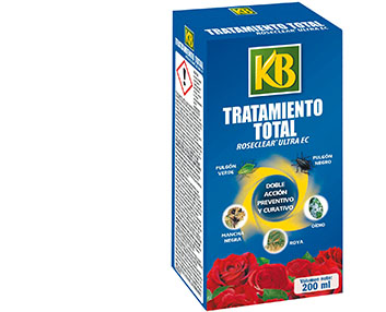 Tratamiento total contra las plagas y hongos del rosal 